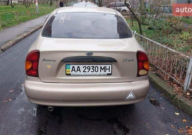 Бежевый ЗАЗ Ланос, объемом двигателя 1.5 л и пробегом 163 тыс. км за 2200 $, фото 5 на Automoto.ua