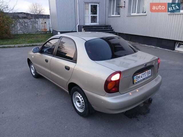 Бежевый ЗАЗ Ланос, объемом двигателя 1.5 л и пробегом 62 тыс. км за 3999 $, фото 5 на Automoto.ua