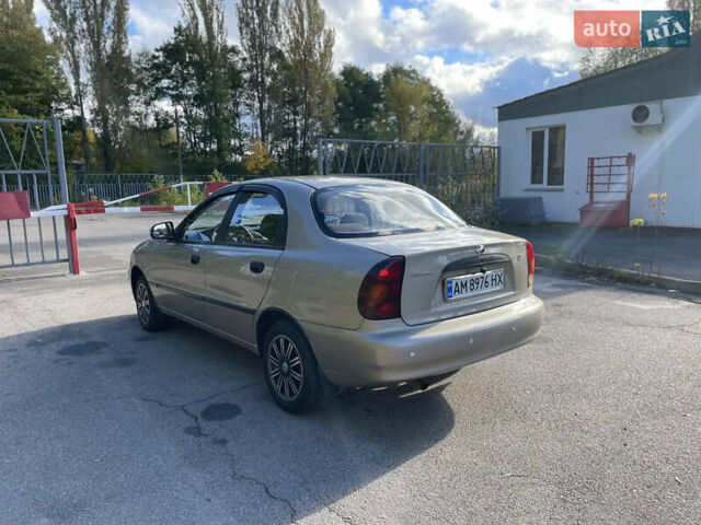 Бежевый ЗАЗ Ланос, объемом двигателя 1.4 л и пробегом 194 тыс. км за 3199 $, фото 2 на Automoto.ua