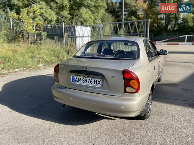 Бежевый ЗАЗ Ланос, объемом двигателя 1.4 л и пробегом 194 тыс. км за 3199 $, фото 5 на Automoto.ua