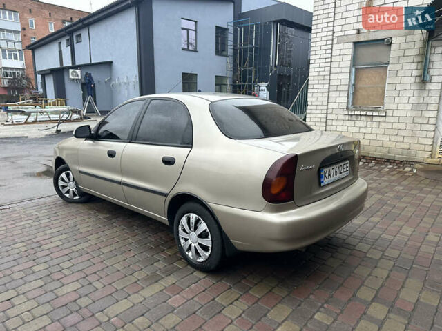 Бежевый ЗАЗ Ланос, объемом двигателя 1.4 л и пробегом 148 тыс. км за 4300 $, фото 19 на Automoto.ua