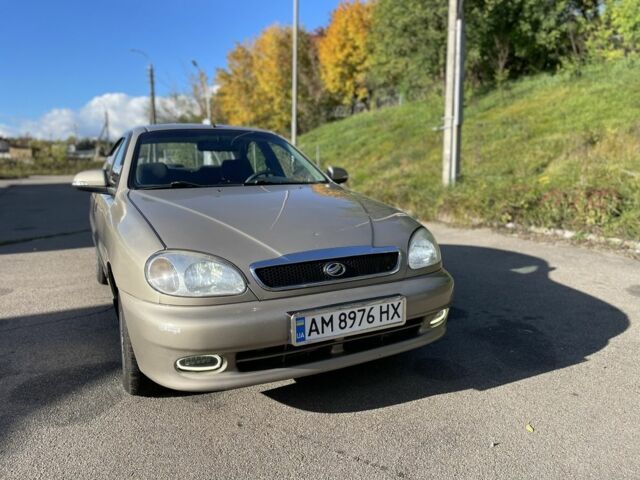 Бежевий ЗАЗ Ланос, об'ємом двигуна 1.4 л та пробігом 194 тис. км за 3399 $, фото 6 на Automoto.ua