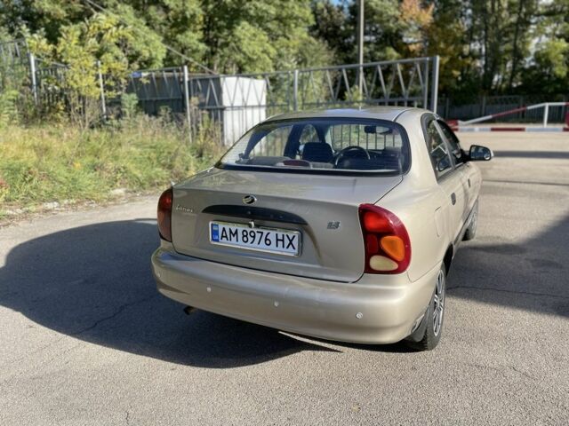 Бежевий ЗАЗ Ланос, об'ємом двигуна 1.4 л та пробігом 194 тис. км за 3399 $, фото 4 на Automoto.ua