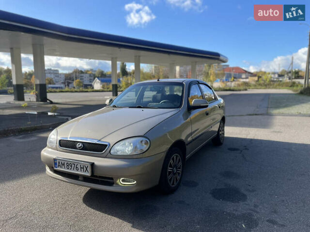 Бежевый ЗАЗ Ланос, объемом двигателя 1.4 л и пробегом 194 тыс. км за 3199 $, фото 3 на Automoto.ua