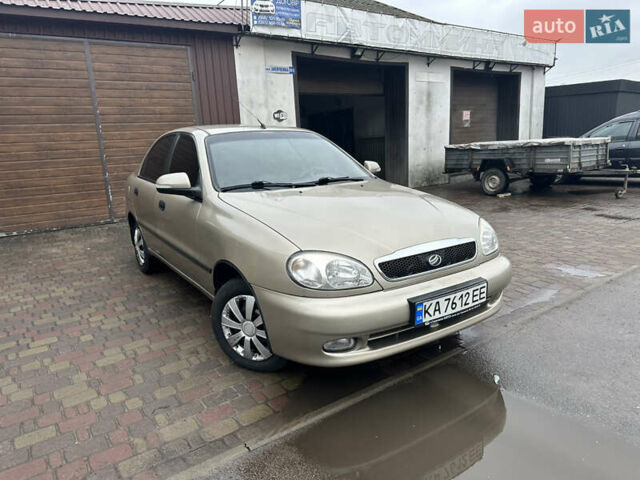 Бежевый ЗАЗ Ланос, объемом двигателя 1.4 л и пробегом 148 тыс. км за 4300 $, фото 1 на Automoto.ua