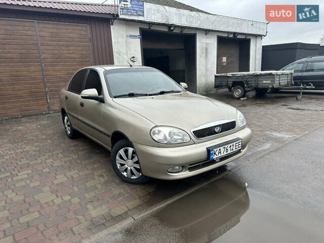 Бежевый ЗАЗ Ланос, объемом двигателя 1.4 л и пробегом 148 тыс. км за 4300 $, фото 2 на Automoto.ua