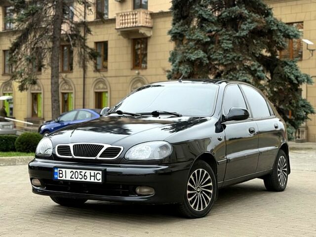 Черный ЗАЗ Ланос, объемом двигателя 1.6 л и пробегом 190 тыс. км за 2650 $, фото 2 на Automoto.ua