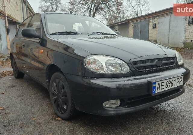 Черный ЗАЗ Ланос, объемом двигателя 1.5 л и пробегом 157 тыс. км за 3000 $, фото 2 на Automoto.ua