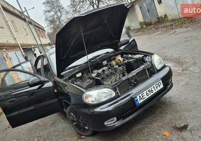 Черный ЗАЗ Ланос, объемом двигателя 1.5 л и пробегом 157 тыс. км за 3000 $, фото 4 на Automoto.ua