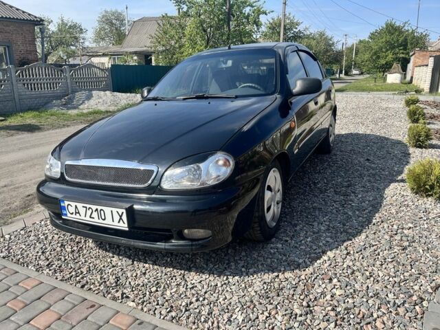 Чорний ЗАЗ Ланос, об'ємом двигуна 1.4 л та пробігом 112 тис. км за 3300 $, фото 3 на Automoto.ua