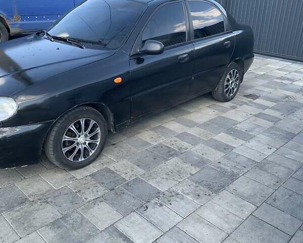 Чорний ЗАЗ Ланос, об'ємом двигуна 1.5 л та пробігом 208 тис. км за 2150 $, фото 5 на Automoto.ua