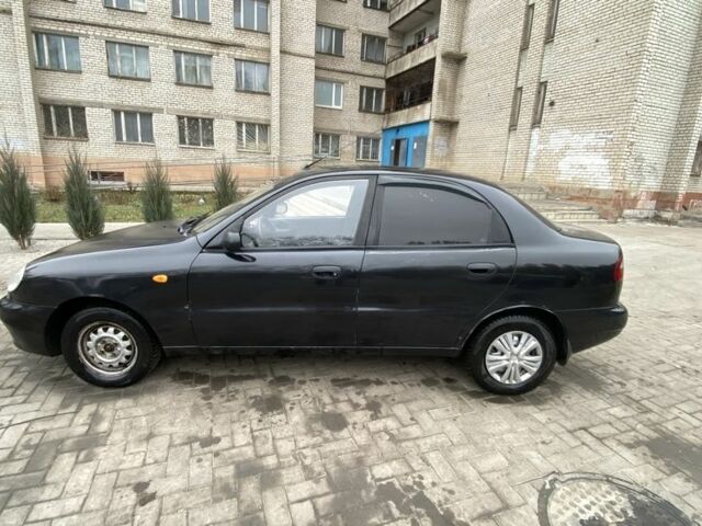 Чорний ЗАЗ Ланос, об'ємом двигуна 1.3 л та пробігом 199 тис. км за 1350 $, фото 2 на Automoto.ua