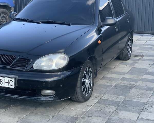 Чорний ЗАЗ Ланос, об'ємом двигуна 1.5 л та пробігом 208 тис. км за 2150 $, фото 4 на Automoto.ua