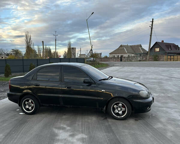 ЗАЗ Ланос 2007 у Новом Буге на Automoto.ua Чорний ЗАЗ Ланос, об'ємом двигуна 1.5 л та пробігом 250 тис. км за 2300 $, фото 6 на Automoto.ua