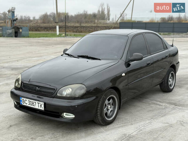 Черный ЗАЗ Ланос, объемом двигателя 1.5 л и пробегом 240 тыс. км за 2750 $, фото 2 на Automoto.ua