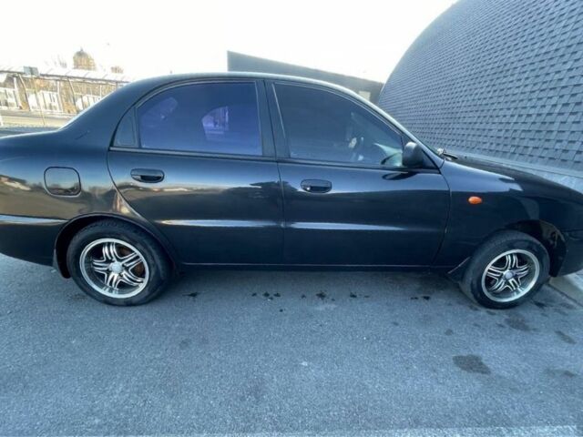 Чорний ЗАЗ Ланос, об'ємом двигуна 1.5 л та пробігом 217 тис. км за 2243 $, фото 1 на Automoto.ua