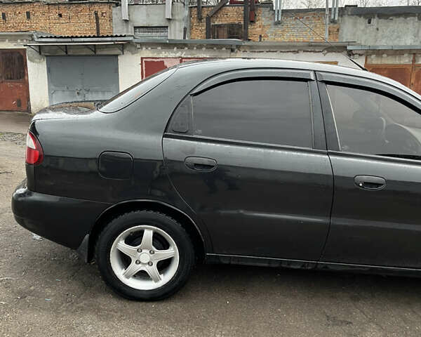 Черный ЗАЗ Ланос, объемом двигателя 1.39 л и пробегом 108 тыс. км за 2500 $, фото 11 на Automoto.ua