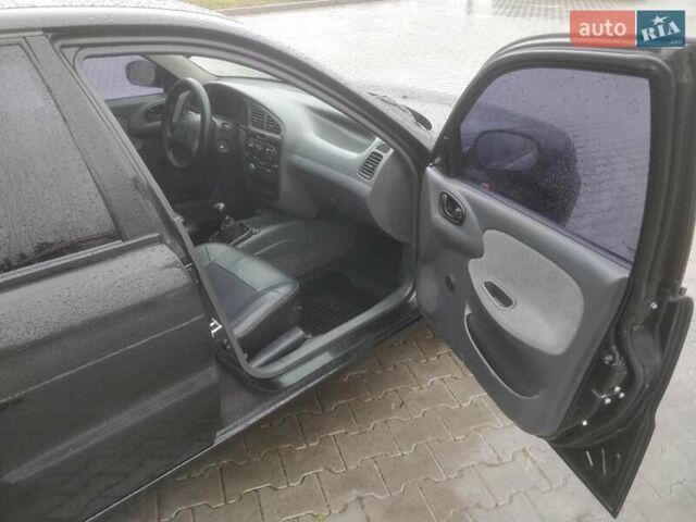 Черный ЗАЗ Ланос, объемом двигателя 1.39 л и пробегом 167 тыс. км за 2500 $, фото 11 на Automoto.ua