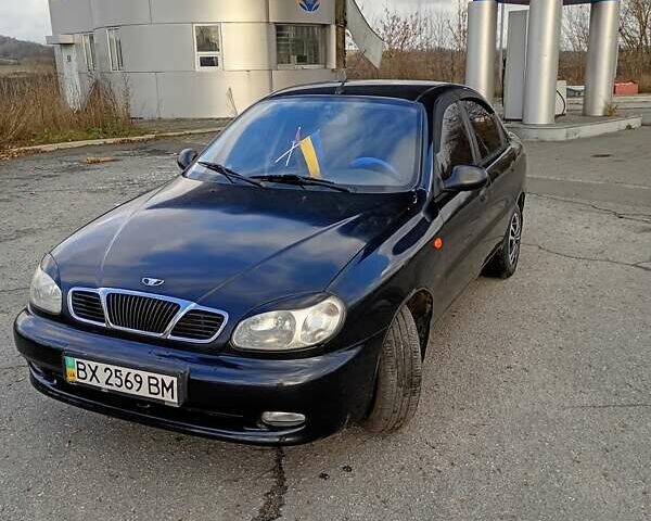 Черный ЗАЗ Ланос, объемом двигателя 1.39 л и пробегом 195 тыс. км за 2000 $, фото 4 на Automoto.ua