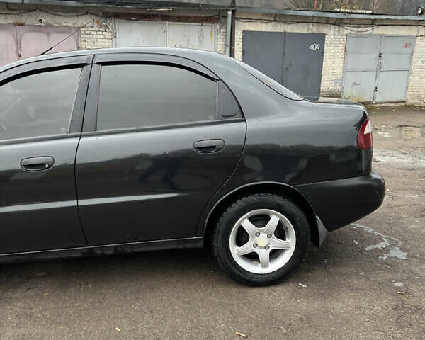 Черный ЗАЗ Ланос, объемом двигателя 1.39 л и пробегом 108 тыс. км за 2500 $, фото 6 на Automoto.ua