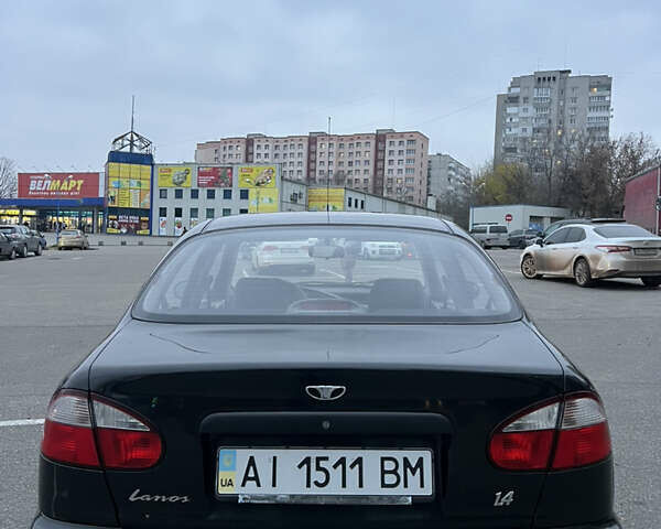 Черный ЗАЗ Ланос, объемом двигателя 1.4 л и пробегом 78 тыс. км за 2200 $, фото 9 на Automoto.ua