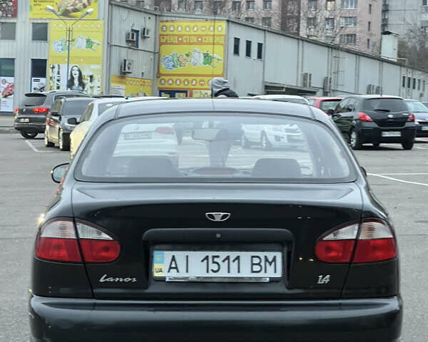Черный ЗАЗ Ланос, объемом двигателя 1.4 л и пробегом 78 тыс. км за 2200 $, фото 6 на Automoto.ua
