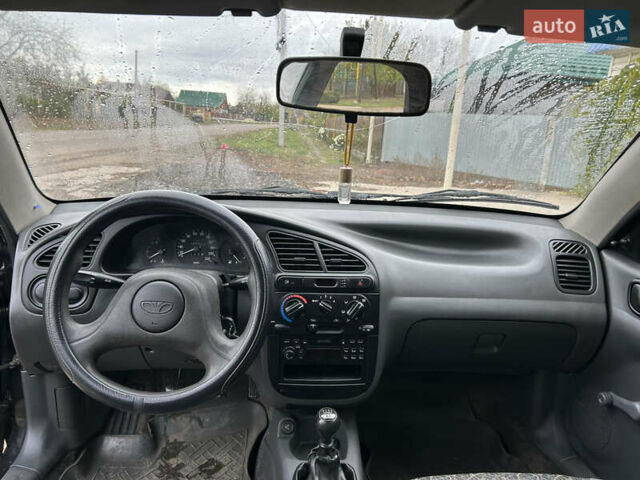 Черный ЗАЗ Ланос, объемом двигателя 1.39 л и пробегом 236 тыс. км за 1800 $, фото 8 на Automoto.ua