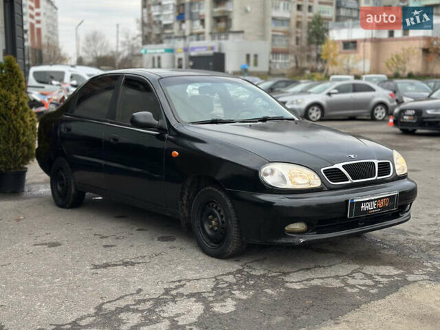 Черный ЗАЗ Ланос, объемом двигателя 1.5 л и пробегом 157 тыс. км за 2300 $, фото 6 на Automoto.ua