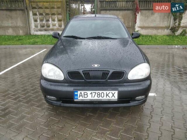 Черный ЗАЗ Ланос, объемом двигателя 1.39 л и пробегом 167 тыс. км за 2500 $, фото 1 на Automoto.ua