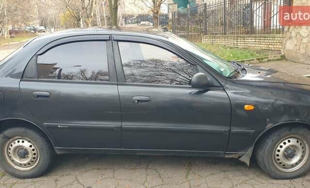 Чорний ЗАЗ Ланос, об'ємом двигуна 1.39 л та пробігом 181 тис. км за 1500 $, фото 2 на Automoto.ua