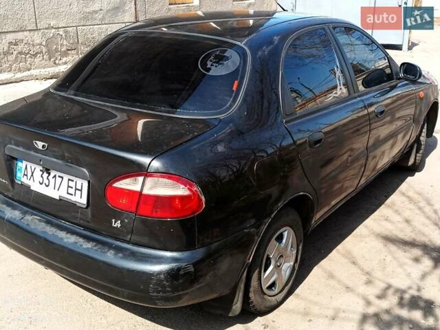 Черный ЗАЗ Ланос, объемом двигателя 1.4 л и пробегом 260 тыс. км за 1800 $, фото 3 на Automoto.ua