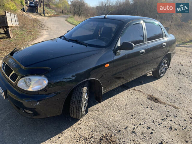 Черный ЗАЗ Ланос, объемом двигателя 1.5 л и пробегом 46 тыс. км за 2900 $, фото 2 на Automoto.ua