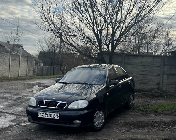 Чорний ЗАЗ Ланос, об'ємом двигуна 1.5 л та пробігом 242 тис. км за 1950 $, фото 1 на Automoto.ua