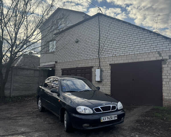 Чорний ЗАЗ Ланос, об'ємом двигуна 1.5 л та пробігом 242 тис. км за 1950 $, фото 3 на Automoto.ua