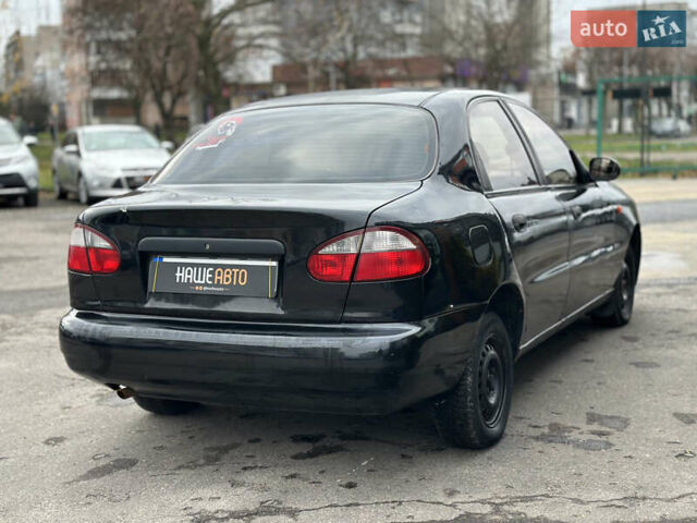 Черный ЗАЗ Ланос, объемом двигателя 1.5 л и пробегом 157 тыс. км за 2300 $, фото 14 на Automoto.ua