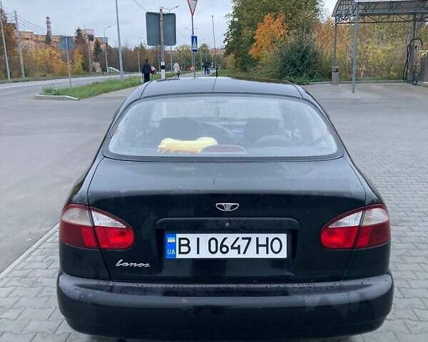 ЗАЗ Ланос 2008 в Полтаве на Automoto.ua Черный ЗАЗ Ланос, объемом двигателя 1.39 л и пробегом 93 тыс. км за 2350 $, фото 2 на Automoto.ua