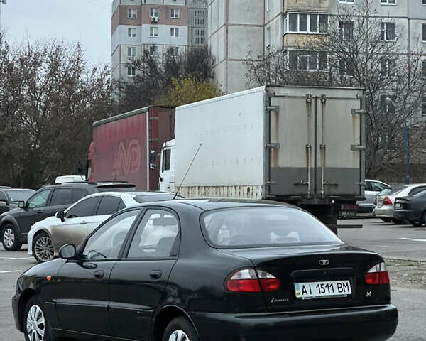 Черный ЗАЗ Ланос, объемом двигателя 1.4 л и пробегом 78 тыс. км за 2200 $, фото 5 на Automoto.ua