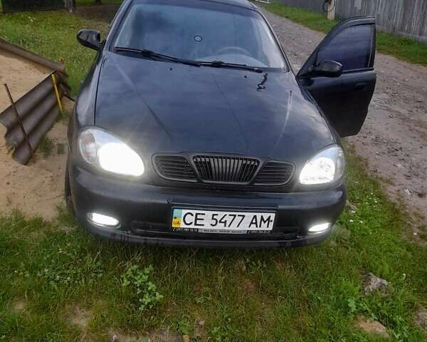 Черный ЗАЗ Ланос, объемом двигателя 1.5 л и пробегом 200 тыс. км за 1700 $, фото 3 на Automoto.ua