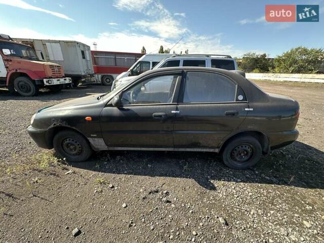 Черный ЗАЗ Ланос, объемом двигателя 1.5 л и пробегом 516 тыс. км за 1794 $, фото 3 на Automoto.ua