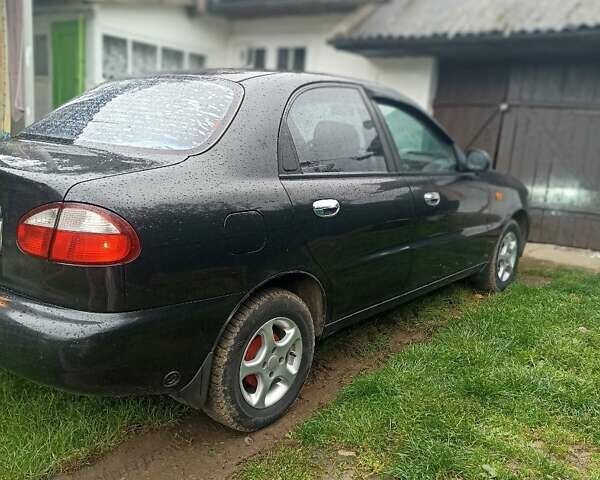 Чорний ЗАЗ Ланос, об'ємом двигуна 1.39 л та пробігом 237 тис. км за 2050 $, фото 6 на Automoto.ua