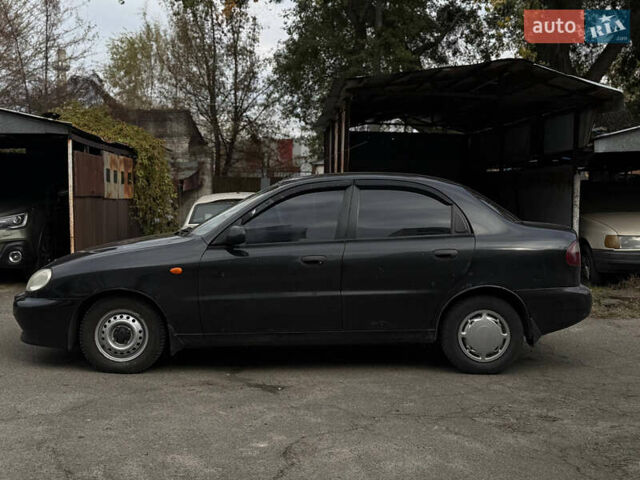 Черный ЗАЗ Ланос, объемом двигателя 1.5 л и пробегом 339 тыс. км за 2100 $, фото 2 на Automoto.ua