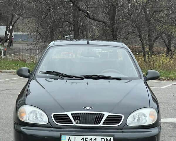 Черный ЗАЗ Ланос, объемом двигателя 1.4 л и пробегом 78 тыс. км за 2200 $, фото 2 на Automoto.ua