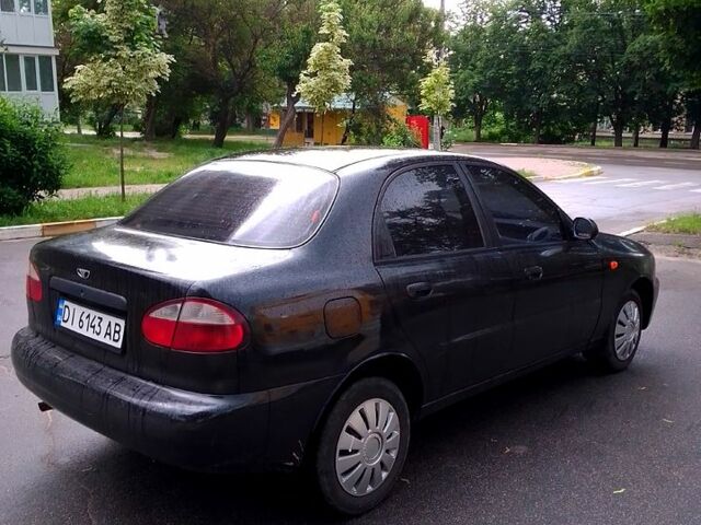 Черный ЗАЗ Ланос, объемом двигателя 1.4 л и пробегом 162 тыс. км за 1480 $, фото 4 на Automoto.ua