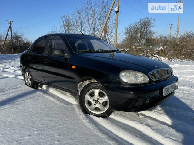 Чорний ЗАЗ Ланос, об'ємом двигуна 1.39 л та пробігом 138 тис. км за 1999 $, фото 13 на Automoto.ua