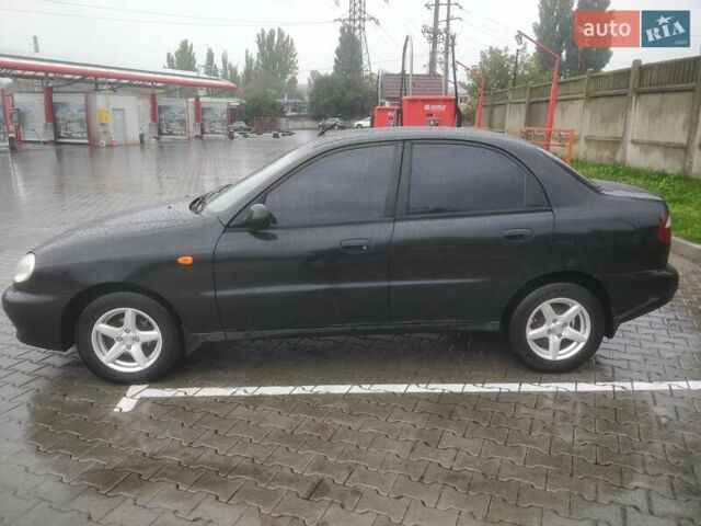 Черный ЗАЗ Ланос, объемом двигателя 1.39 л и пробегом 167 тыс. км за 2500 $, фото 2 на Automoto.ua