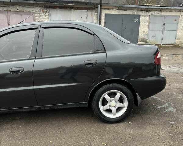 Черный ЗАЗ Ланос, объемом двигателя 1.39 л и пробегом 108 тыс. км за 2500 $, фото 7 на Automoto.ua