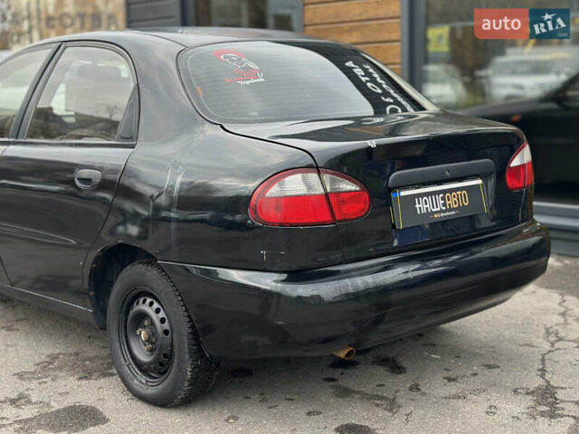 Черный ЗАЗ Ланос, объемом двигателя 1.5 л и пробегом 157 тыс. км за 2300 $, фото 11 на Automoto.ua