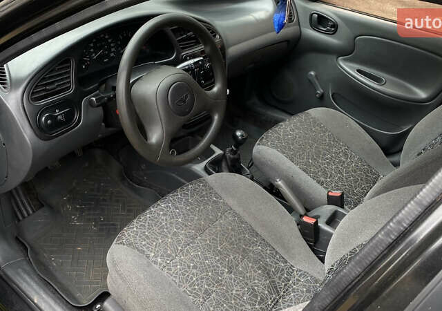 Чорний ЗАЗ Ланос, об'ємом двигуна 1.5 л та пробігом 157 тис. км за 1900 $, фото 7 на Automoto.ua