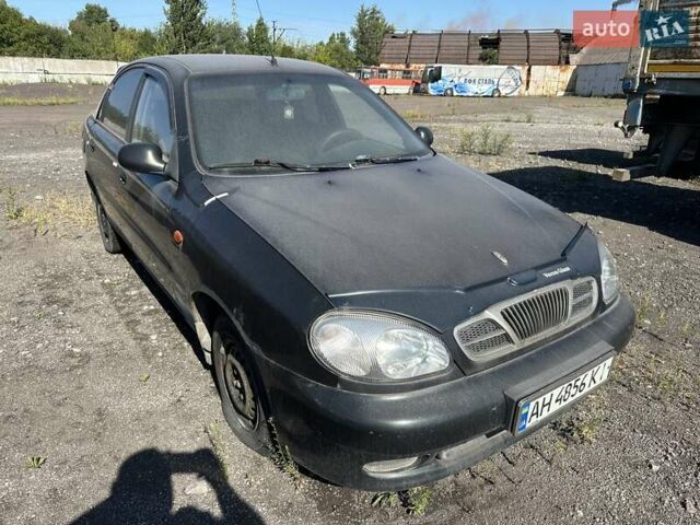 Черный ЗАЗ Ланос, объемом двигателя 1.5 л и пробегом 516 тыс. км за 1794 $, фото 2 на Automoto.ua