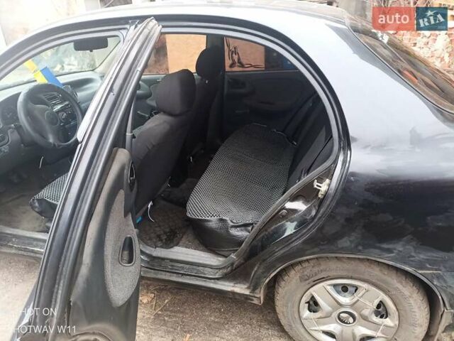 Черный ЗАЗ Ланос, объемом двигателя 1.4 л и пробегом 260 тыс. км за 1800 $, фото 11 на Automoto.ua